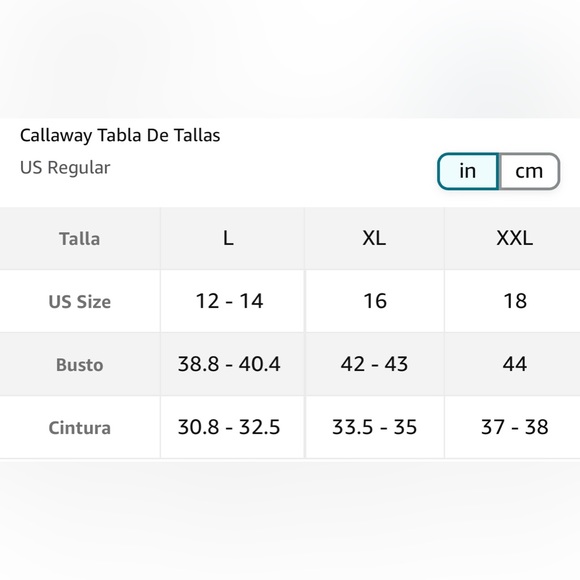 Callaway Women's 1/2 SLV Print Stripe Polo with Contrast Notch Cuffs Size L/G . - Picture 13 of 13